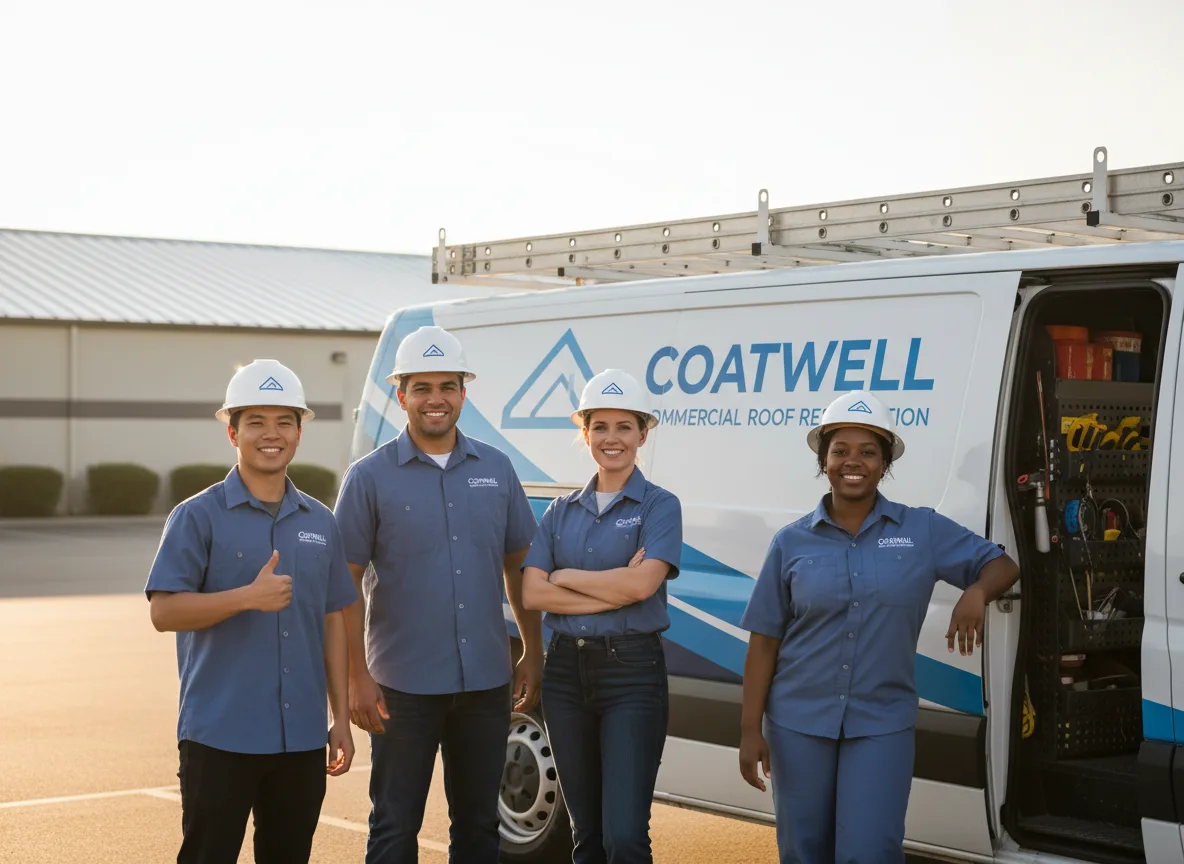 Commercial roof coating company in Lake City, MI